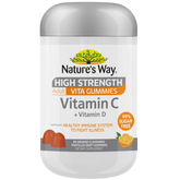 Natures Way Advantage Sugar Free High Strength Zinc + 60 Gummies